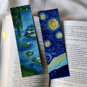 Beautiful Custom Hand-painted Bookmarks