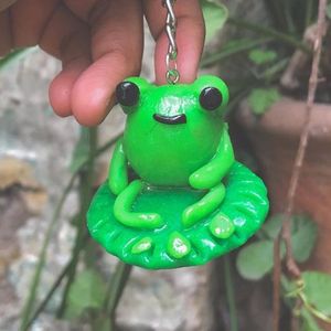 Handmade Clay Keychain