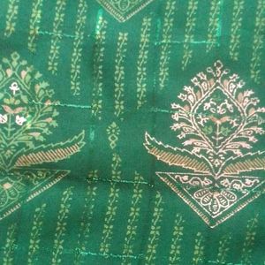 Glass Threads Work Saree