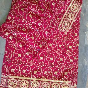 New Wedding Saree With Blouse