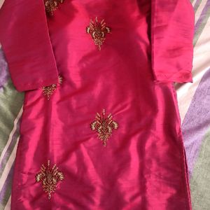 Beautiful Rose Colour kurta