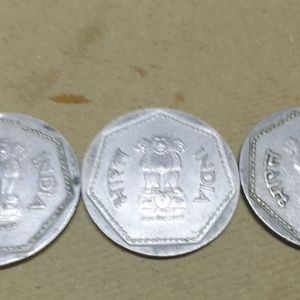 Rare 1 Rupees Old 3 Defferent Mint