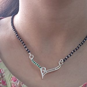 Silver Mangalsutra (18 Inches) @186001