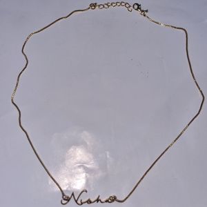 Chain With Name NISHA