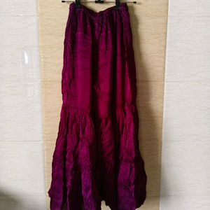 Wine Gharara Suit