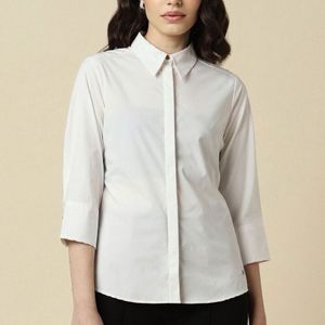 ALLEN SOLLY Solid Shirt