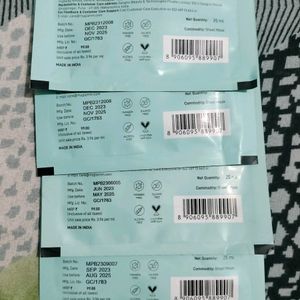 PACK OF 3 POPXO De - Tan Yogurt Sheet Mask