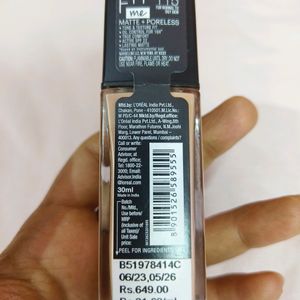 Maybelline Fit Me Foundation