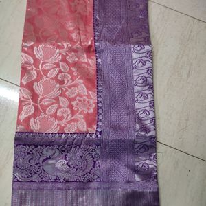 Banarasi Silk Kanjivarm Palu Saree With Blouse