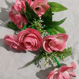 Artificial decorative Pink Colour Flowers