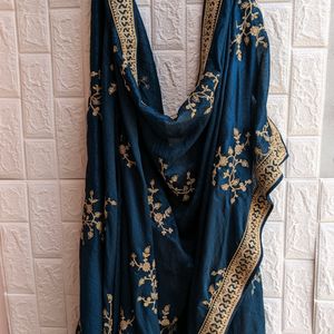 Sapphire Blue Ethnic Gown