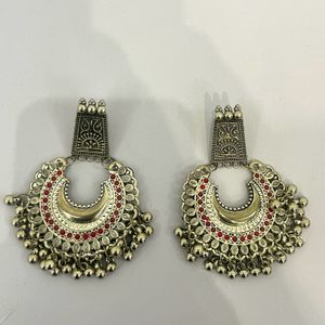 Bohemian Silver Earrings