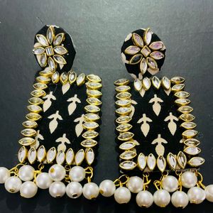 Fancy Party Wear Have Long Size Earrings