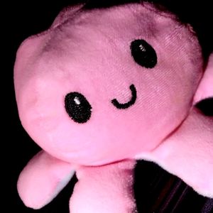 pink and blue Super Soft Octopus Animal Toy