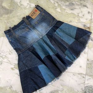 ICE-BERG denim Skirt