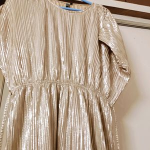 Shimmery Champagne Dress