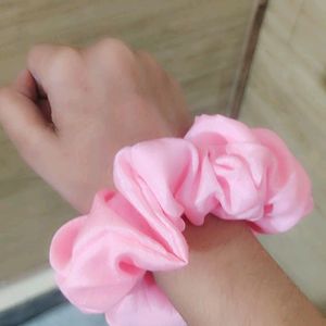 Pink Color Scrunchies 💞