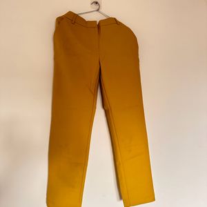 Mustard Yellow Formal Trousers