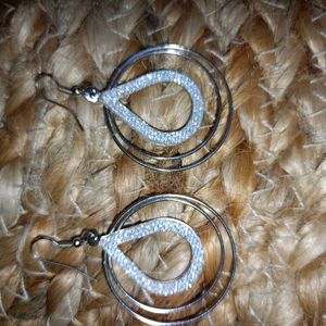 Silver Earrings Stylish