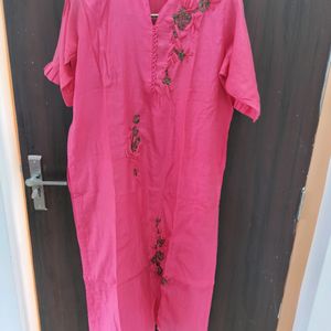 Pink Kurta