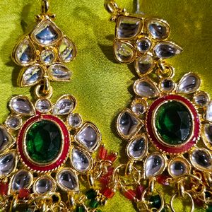 Full Kundan Earrings