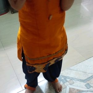 Punjabi Suit For 4 Yrs Girl