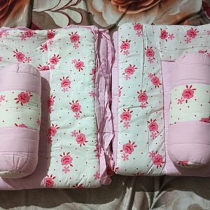 Beautiful pink Baby sleeping set