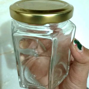 Airtight Glass Mini Jar( Transparent)