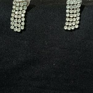 Fancy Stoned Necklace With Earrings Set