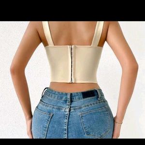 Urbanic Beige Corset Top.