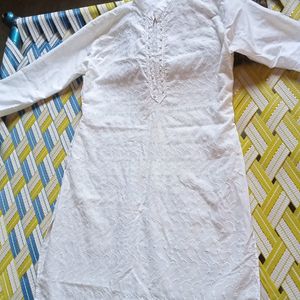 Sale 199 rs Chikankari Kurti With  Dupptta