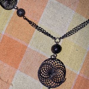 Black Statement Necklace