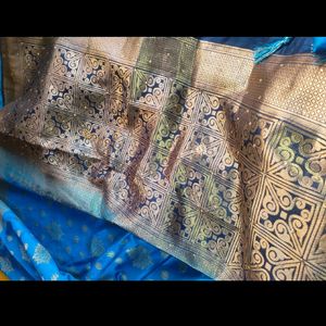 New Pure Silk Stone Saree