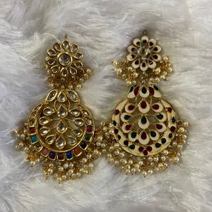 MeenaKari ChandBali Earrings