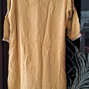 Mustard Color Kurta