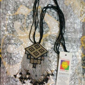 Tribes India Beaded Neckpiece