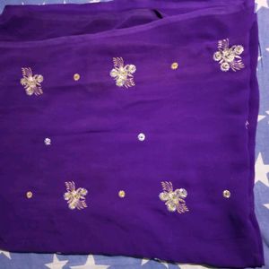 Georgette Kadhai Saree