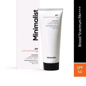 Minimalist Sunscreen Spf50