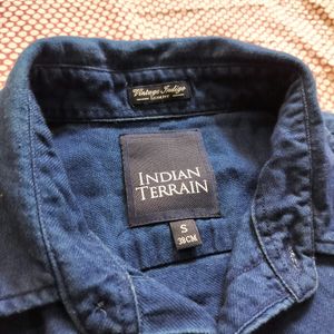 Indian Terrain Navy Blue Limited Edition Shirt