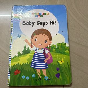 Baby Says Hi Board Book