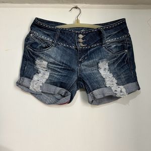 Denim Hot Botty Shorts