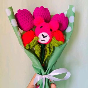 Crochet Flowers Bouquet