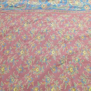 Beautiful Flower Print Single bed Sheet