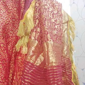 Heavy Banarasi Gharara With Bridal Dupatta