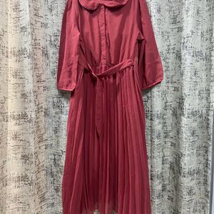 A-line Red Dress