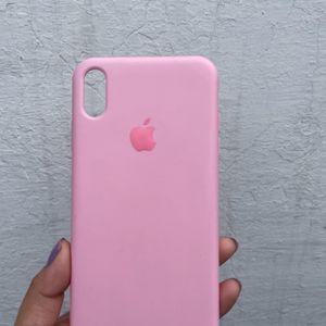 iPhone XS MAX Back Cover Baby Pink