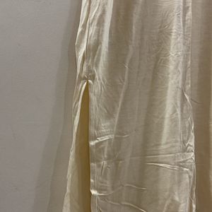 beige colour H&M Dress