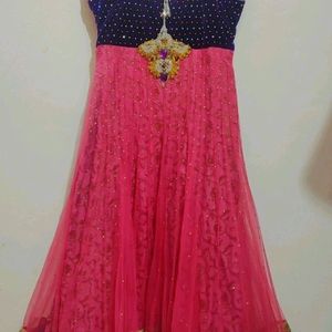 Rose Suit & Dupatta Without Bottom 30 Bust