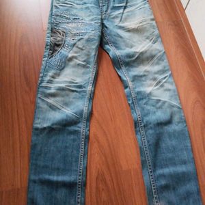 Designer Versace Distressed Jeans