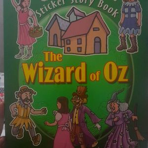 Sticker Story Book✨️😊👍🏻The wizard of Oz 😄